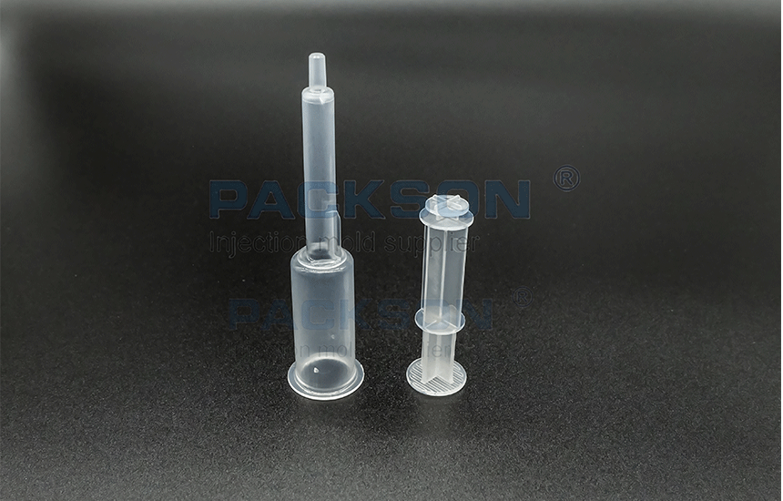 Part Name : Medical syringe barrel+rod | CAV:1*8 | Material:PP 
