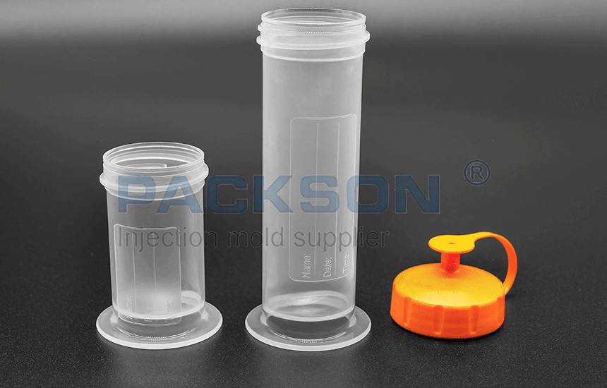 Medical Plastic Parts Name :Round Bottom Test Tube With Snap Cap | CAV:1*16 | Material:PP