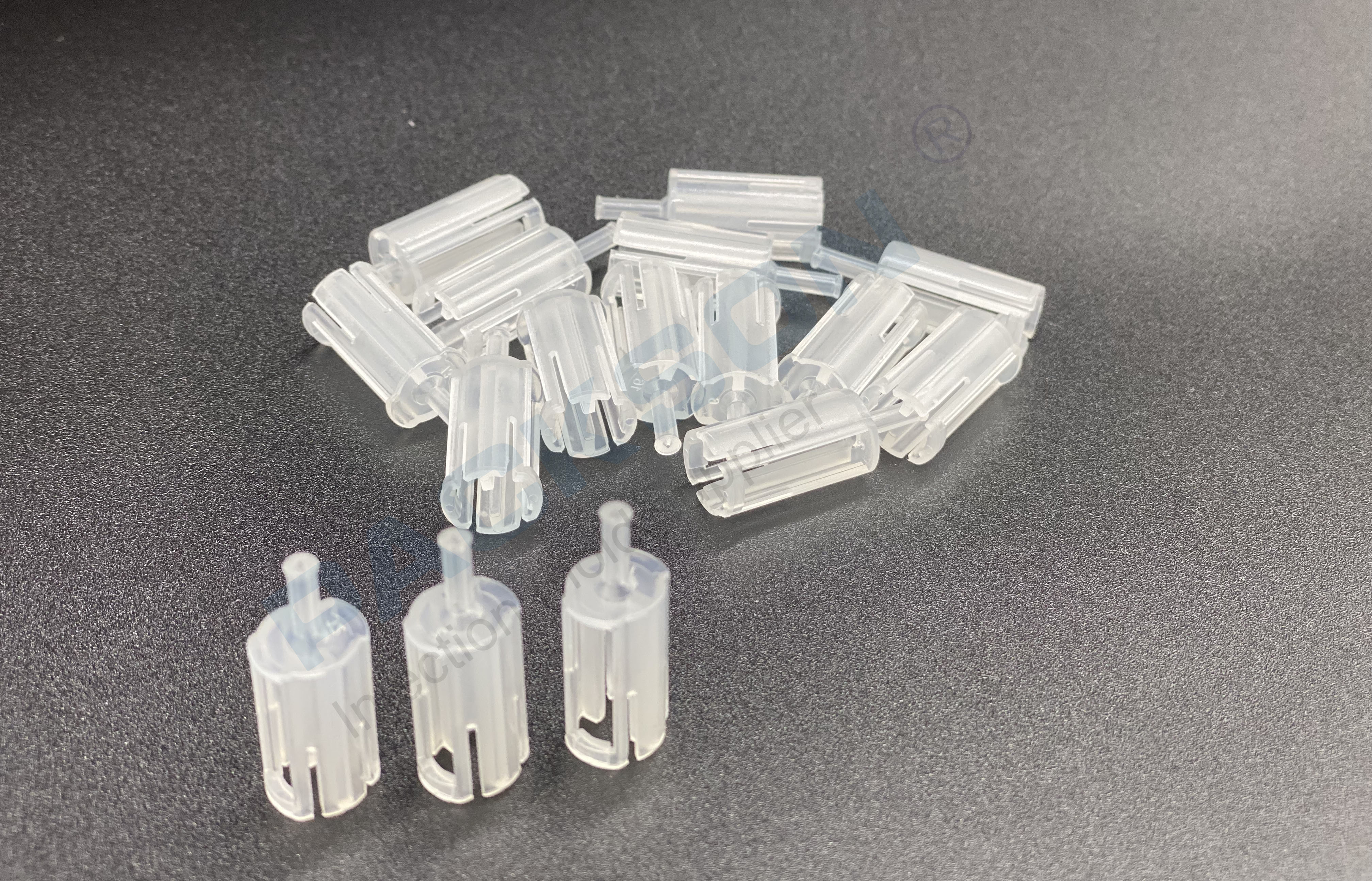 Medical Plastic Parts Name : Medical syringe Actuator
1*16 Cavity , PP material